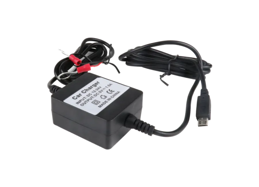 Juneo GPS102 DC-DC 12V-5V omvormer – Compacte USB spanningsomvormer (5V-12V / 5V 1A)